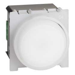 BTICINO LIVING NOW LED АВАРИЙНА ЛАМПА,ВАДЕЩ СЕ ФЕНЕР 230V 2-МОД. K4380