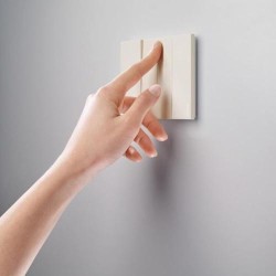 BTICINO LIVING NOW SWITCH 1POLE 2WAY 2-MODE 10A K4003M2A