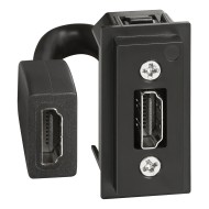 BTICINO LIVING NOW МЕХАНИЗЪМ РОЗЕТКА HDMI 1-МОД K4284P