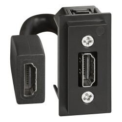 BTICINO LIVING NOW HDMI PRETERMINATED SOCKET 1-MOD K4284P