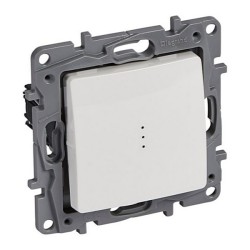 COMUTATOR LEGRAND NILOE BIPOLI PENTRU CAZAN INDICATOR LED 10A ALB 664518