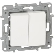 LEGRAND NILOE  DEVIATOR CHEIE CH.6 10A + BUTON 6A ALB 764509