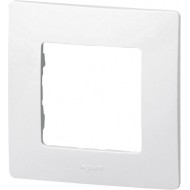 LEGRAND NILOE CADRU SINGUR ALB 665001