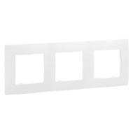 LEGRAND NILOE CADRU TRIPLU ALB 665003