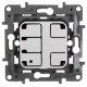 LEGRAND NILOE DIMMER UNIVERSAL 3-400W WHITE 665114