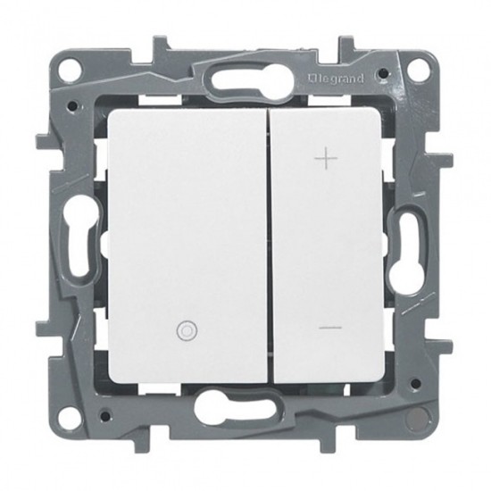 LEGRAND NILOE DIMMER UNIVERSAL 3-400W WHITE 665114