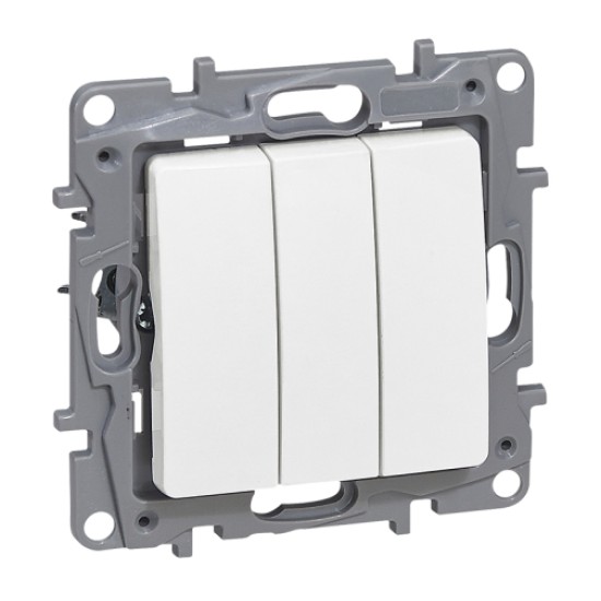 LEGRAND NILOE CIRCUITS SWITCH10A WHITE 764503