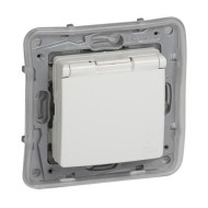 LEGRAND NILOE CONTACT CU HAPA CU PROTECTIE COPII IP44 ALB 764531